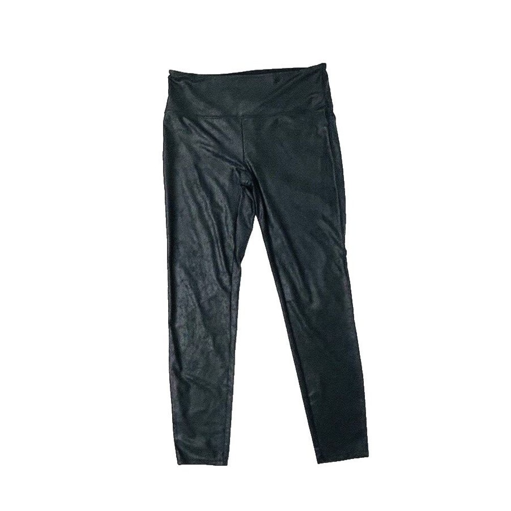 Sincerely‎ Jules Womens Legging Size XL Black Pant Shiny Athletic Going Out